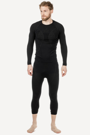 Термокальсоны Apani 4.0 Merino Pants 3/4 Man (; XL; B026 black/black)